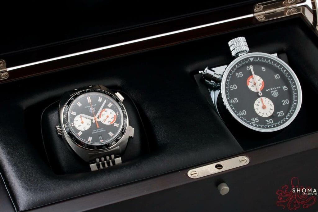 Limited edition Tag Heuer Autavia Caliber 11 watch and dashboard set, ref CY2111 - Shoma Hamamoto